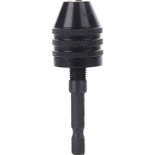 0.3-6.5mm Keyless Chuck Adapter 1/4 Inch Hex Shank Drill Chuck Electric grinder drill chuck adjustable universal chuck