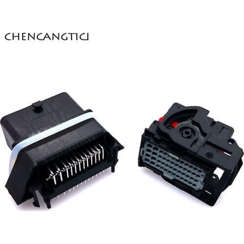 1 Set 48 Pin Way Molex Ecu Plastic Automotive Connector Plug Male Female Socket 0643201311 5007620481 643201311 0366380002
