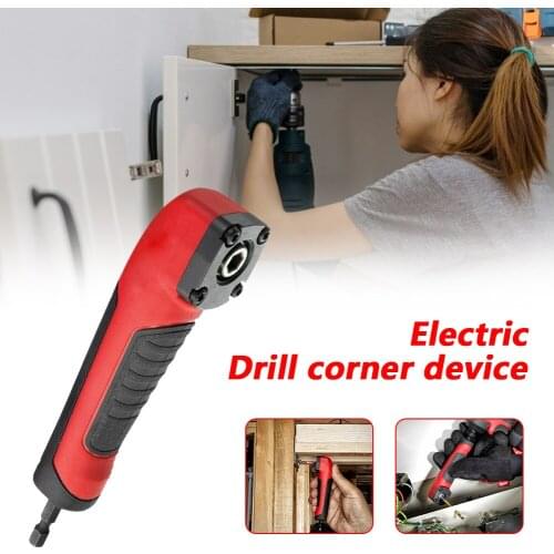 15cm Multi-Purpose 90 Degree Lengthened Corner Device Right Angle Screwdriver Turn Joint Multi-Tool Accessories Dropshipping