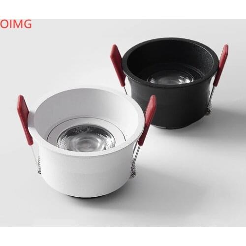 2021 New Style Angle Adjustable Deep Anti-Glare LED COB Recessed Downlights 7W 9W 12W 15W 18W 20W LED Ceiling Lamp Spot Lights