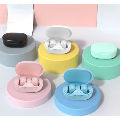 A6S TWS Wireless Bluetooth Earphone Headphones Stereo Earbuds Wireless Headphone Sport Headsets Microphone Wireless Headphone