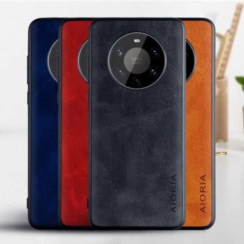 Case for Huawei Mate 40 Pro Plus funda Luxury Vintage leather skin phone cover coque for huawei mate 40 pro plus case capa