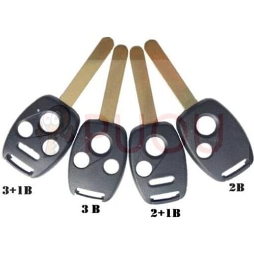 2button 2+1button 3button 3+1 Buttons Remote Key Shell Case For Honda Accord Civic Odyssey Fit CR-V Fob