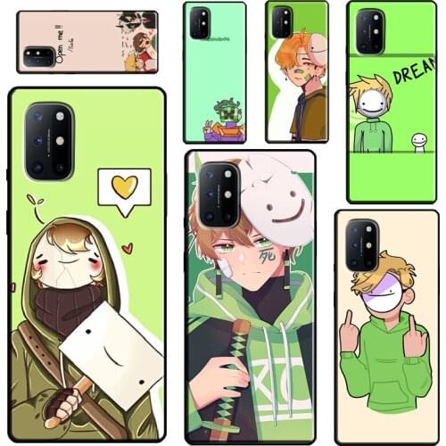 Dream smp For OnePlus 9 Pro 8 Pro Nord 8T 9R Case Cover For Realme 8 Pro 6 7 Q3 Pro GT C21 C11 C3