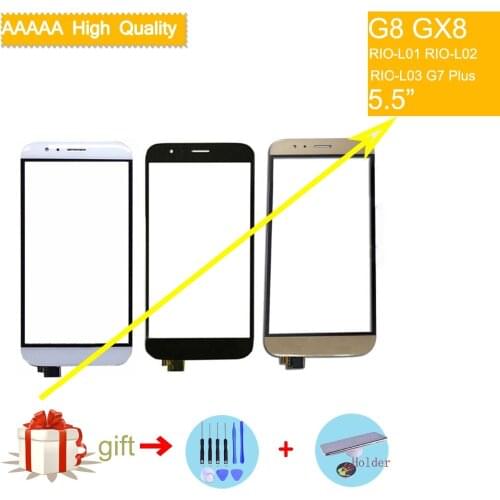 For Huawei G8 GX8 RIO-L01 RIO-L02 RIO-L03 Touch Screen Touch Panel Sensor Digitizer Front Outer Glass Lens Touchscreen NO LCD
