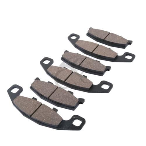 Motorcycle Rear Front Brake Disc Pads Set Kit For KAWASAKI ZX1000 ELIMINATOR 1988 1989 1990