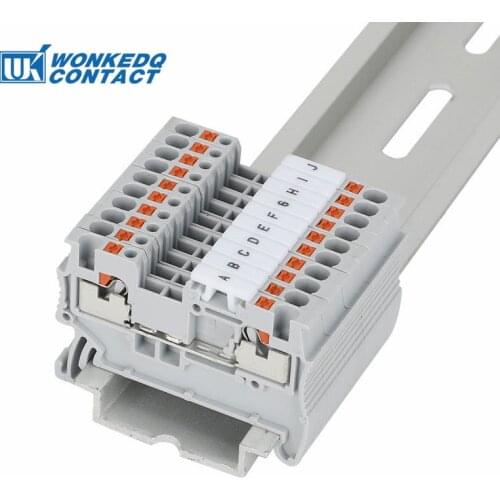 10Pcs ZB3.5 Label ZB 3.5 For PT1.5 PT 1.5-TW/QU Standard Number Blank DIN Rail Terminal Block Accessories Zack Marker Strips