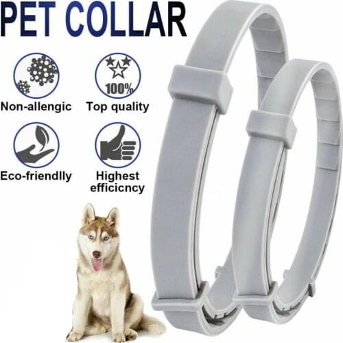 Adjustable Pet Deworming Collar Pet Dog Flea Collar Pet Dog Cat Anti Flea Tick Flea Collar Mosquito Insect Collar Pet Supplies