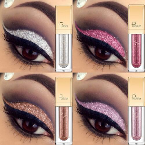 Makeup Diamond Glitter Eyeshadow Liquid Eyes Make up Pearly Shine Eye Shadow Cream Shimmer Luminous Shadows Gloss Cosmetics Tint