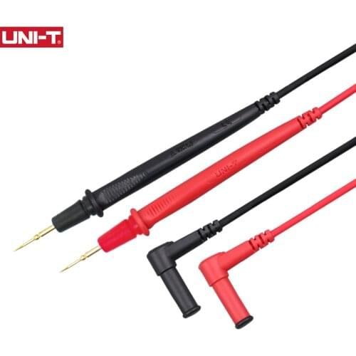UNI-T 1 Pair Multimeter Test Lead UT-L72 10A Needle Tip Measuring Probes Wire Pen Cable Universal Multimeter Accessories
