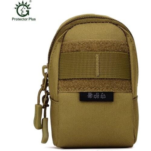 1000D Nylon Airsoft Tactical Military Modular MOLLE Small Utility Pouch EDC Bag Waterproof Mini Bagged Open Gear Tools Pouch