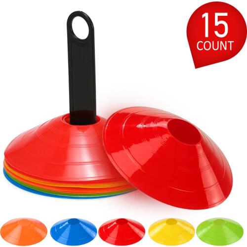 19cm Football Training Sports Saucer Cones Marker Discs Soccer Entertainment Sports Accessories