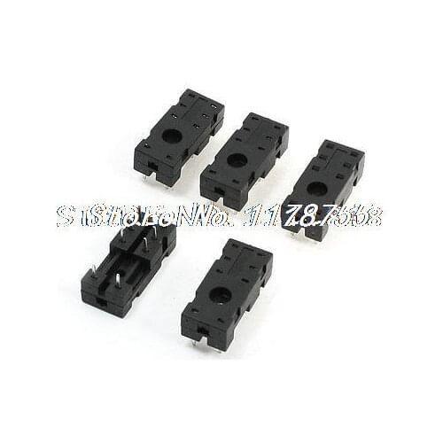 5 Pcs PCB Mounting 8Pin Socket Base for G2R-2 Relay