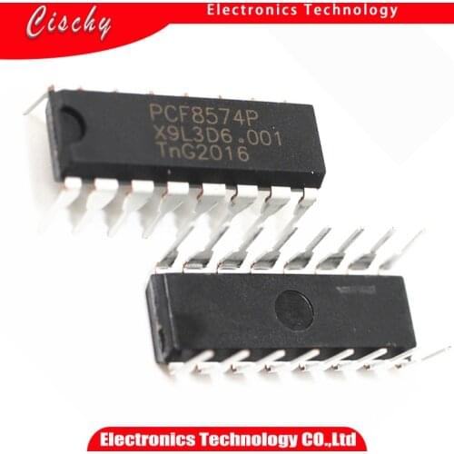 5PCS PCF8574P DIP16 PCF8574 DIP 8574P DIP-16 PCF8574AP new and IC