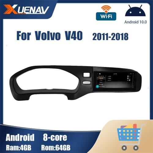 Android GPS Navigation For Volvo V40 2011 2012 2013 2014 2015 2016 2017 2018 Car Radio Car multimedia tape recorder