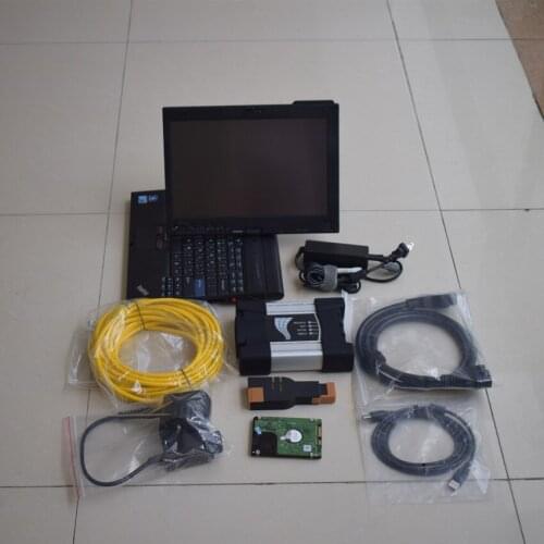 For bmw icom next a b c new generation of icom a2 diagnostic tool with laptop x200t 2020.12 newest software 500gb hdd win7
