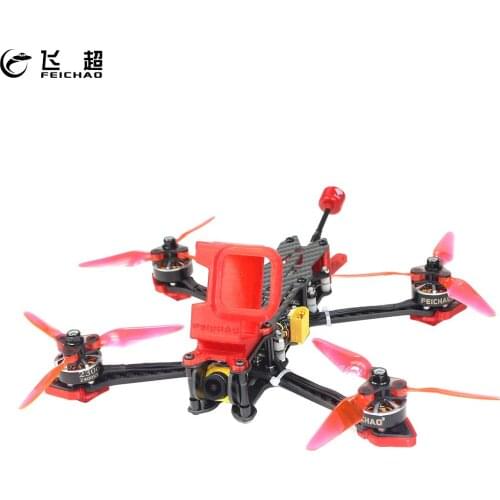FEICHAO F4 X2 225mm Indoor FPV Racing Drone with Betaflight Pro (V2) Flight Controller LiteRadio Transmitter for Gopro hero 8
