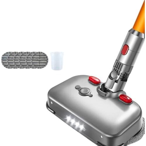 Electric Wet Dry Mopping Head For Dyson V7 V8 V10 V11 Replaceable Parts With Water Tank Mop Head Mop Pads Water Cup