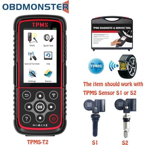 OBDResource T2 TPMS Replacement Tool TPMS Programming Tool Tire Pressure 315/433mHZ TPMS Tire Sensor Activation