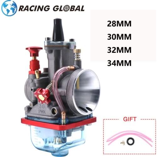 ALCON-Motorcycle 2T 4T Float Carburetor For Keihin Koso OKO Power Jet PWK Carburetor 28mm 30mm 32mm 34mm Universal