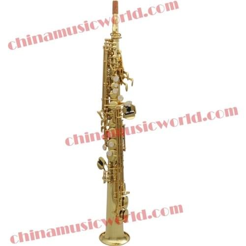 China Music World High-grade Bb Tonality Straight Soprano Saxophone (CMWSST-410)
