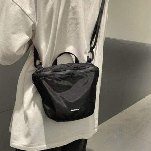 2020 New Korean Trendy Shoulder Bag Nylon Waterproof Messenger Bag Outdoor Portable Phone Bag