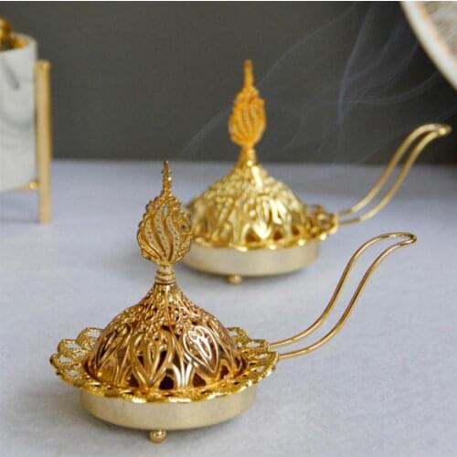 Arab Style Incense Burner Household Tabletop Decorative Incense Candle Holder