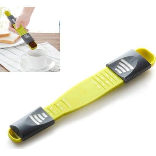 1pcs 9 Levels Adjustable Scale Coffee Measuring Spoon Roasting Measuring Spoon Measuring Spoon with Scale Coffee Tools