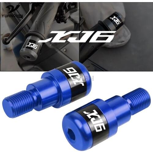 Motorcycle Accessories 7/8'' 22MM Handlebar Grips Handle Bar Cap End Plugs For YAMAHA XJ6 DIVERSION XJ6DIVERSION XJ 2006-2016 15