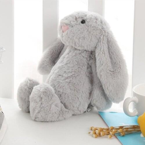 Soft Stitch Plush Toys For Children Bunny Sleeping Mate Stuffed &Plush Animal Baby For Infants 25cm Cute Easter Rabbit Doll Baby