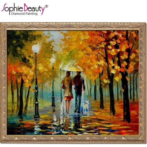 2018 New Rushed Europe Diamond Embroidery Diy Painting Cross Stitch Kits Mosaic Crystal Walk In Sugarbush Beads Needlework