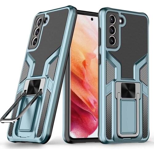 Shockproof Case for Samsung S21 FE 2021 Bumper Cover Military Armor 360 Protect Back Panel for Samsung Galaxy S21 FE Case S21FE