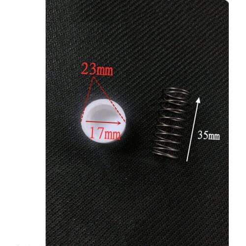 Compressor Check Valve Spring White Rubber 23mm 17mm 35mm Compressor Parts