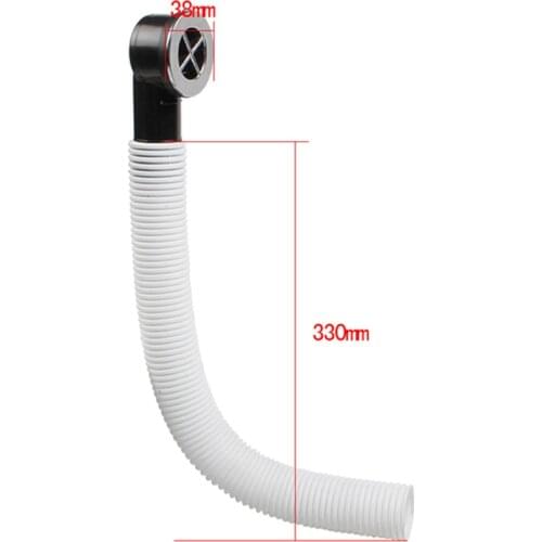 Talea Kitchen sink basin anti-leakage overflow joint upside round overflow with spill hose QY020C005