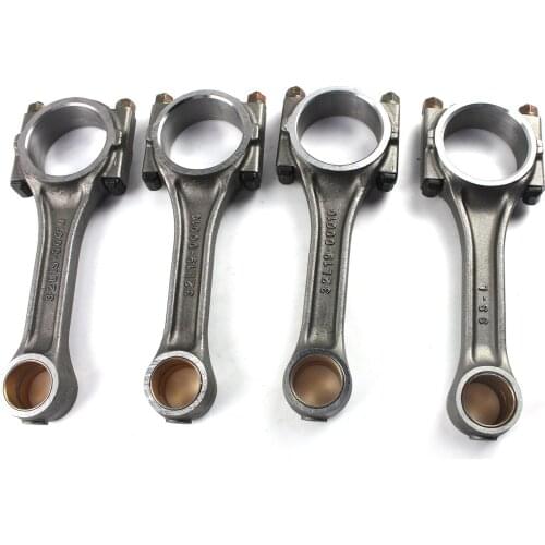 4pcs Connecting Rods 8980126020 8-98012602-2 Con Rod for ISUZU 4JH1 4JH1T Engine NKR D-MAX ELF NKR77 BIGHORN HOLDEN PICKUP