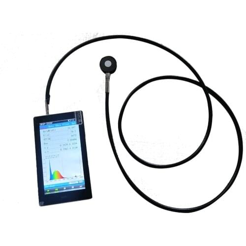 OHSP350P Light Spectrum PAR PPFD Spectrometer 350-800nm Extend Rectangular Sensor with Software