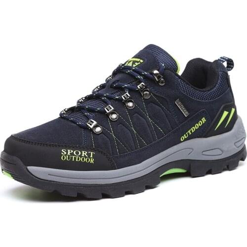 Outdoor Sports Military Boots Winter Sneakers Tactical Military Leather Man Hiking Shoes High Top Hunting Tourism Mountain Shoes