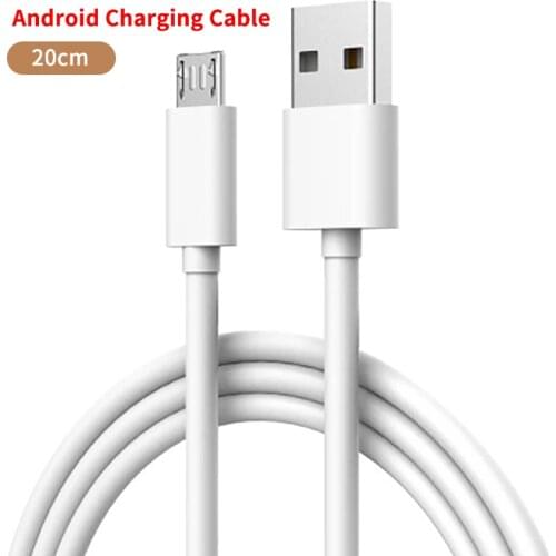 Android Universal Charging Cable Micro Usb Interface Huawei Xiaomi Fast Charging Cable 20cm Android Charging Cable