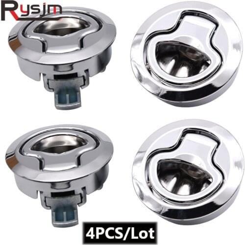 High Quality Stainless Steel Marine Boat Yatch Ship RV Flush Pull Slam Latch Mount Hatches Lift Cabinet Lock Latch Without Keys