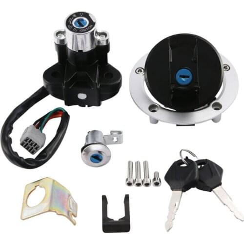 Motorcycle Ignition Switch Lock Gas Cap Seat Lock Fit For Suzuki GSF1250 Bandit GSF650 1200