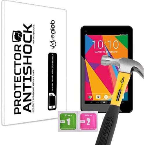 Screen protector Anti-Shock Anti-scratch Anti-Shatter compatible with Tablet Woxter N-70