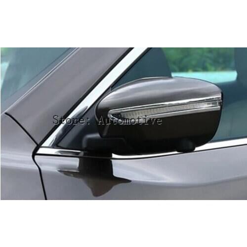 For Nissan X-Trail X Trail T32 Rogue 2014 2015 2016 2017 Side Door Rearview Mirror Protector Sticker Decoration Cover Trim