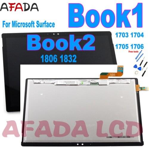 13.5’’ LCD For Microsoft Surface Book1 Book 1 1703 1704 1705 1706 Book2 1806 1832 LCD Display Touch Screen Digitizer Assembly