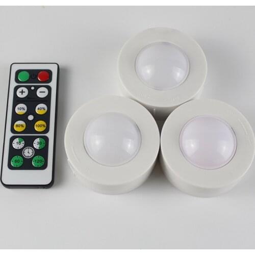 Wireless Dimmable Touch Sensor Under Cabinet Light Timing Kitchen Hallway Cupboard Closet Wardrobe Night Lamp Luminaria