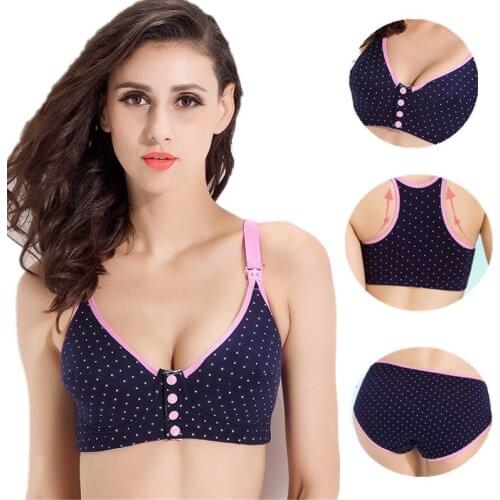 Breast Feeding cotton Maternity bras for Feeding Pregnant women soutien gorge allaitement Nursing Bras pregnant underwear