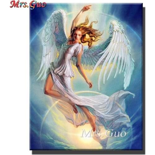 DIY Full Diamond Embroidery Fantasy world Angel Woman mosaic Rhinestones Cross Stitch Kits diamond painting Full Square Drill