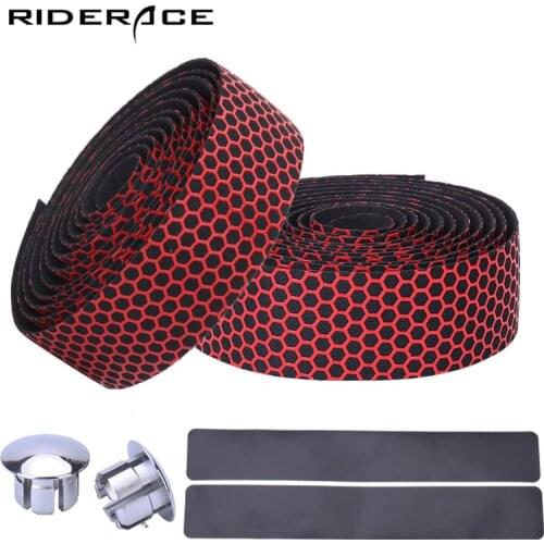 2Pcs Bicycle Handlebar Tape Comb Breathable Soft Non-slip Fixed Gear Belt Cycling Grip Wraps Mountain Bike Accessories RR7391