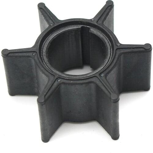 Water Pump Impeller For Tohatsu &Mercury 25/30/40HP Outboard Motor 345-65021-0 / 18-8923 Black Rubber 6 Blades Boat Parts