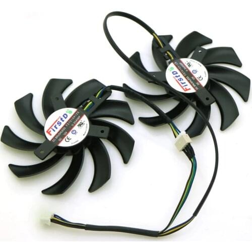 FD7010H12S 85mm 0.35A 4Pin GPU Cooler GTX1080 GTX1070 GTX1060 Graphics Card Cooling Fan