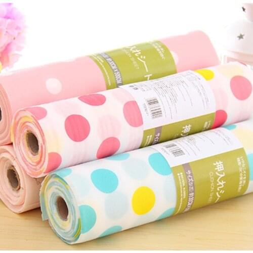 Reusable Shelf Cover Liner Drawer Cabinet Mat Moisture-proof Waterproof Dust Anti-Slip Fridge Kitchen Table Pad Paper Drop Ship